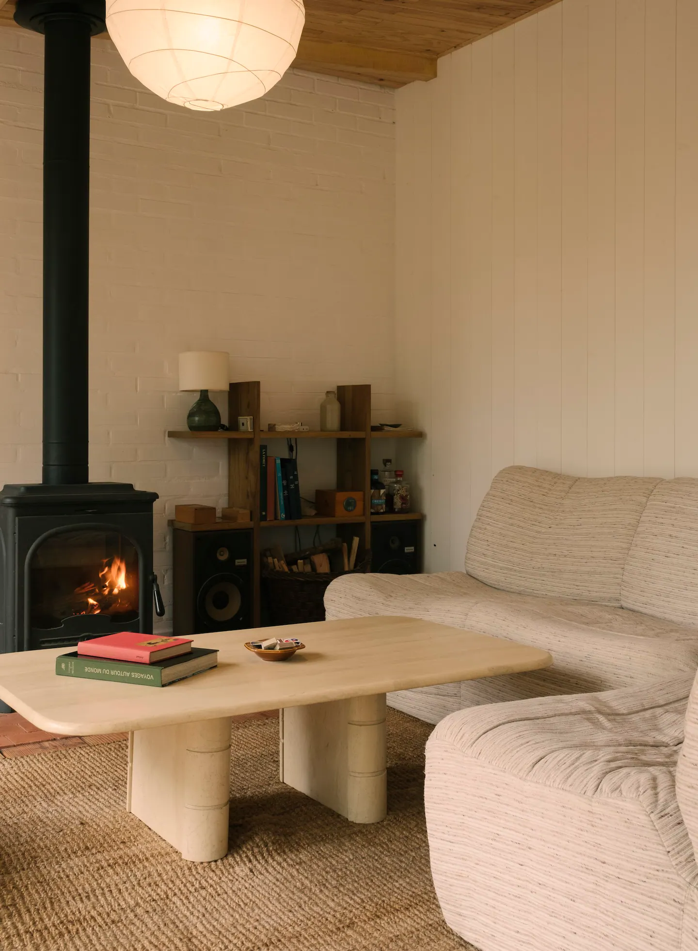 salon avec poêle maison en bois 55m2 salon avec poêle maison en bois 55m2