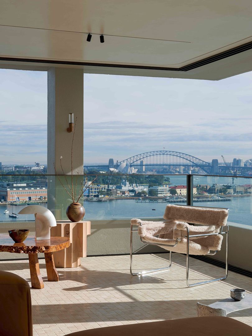 appartement design avec vue sur Sydney