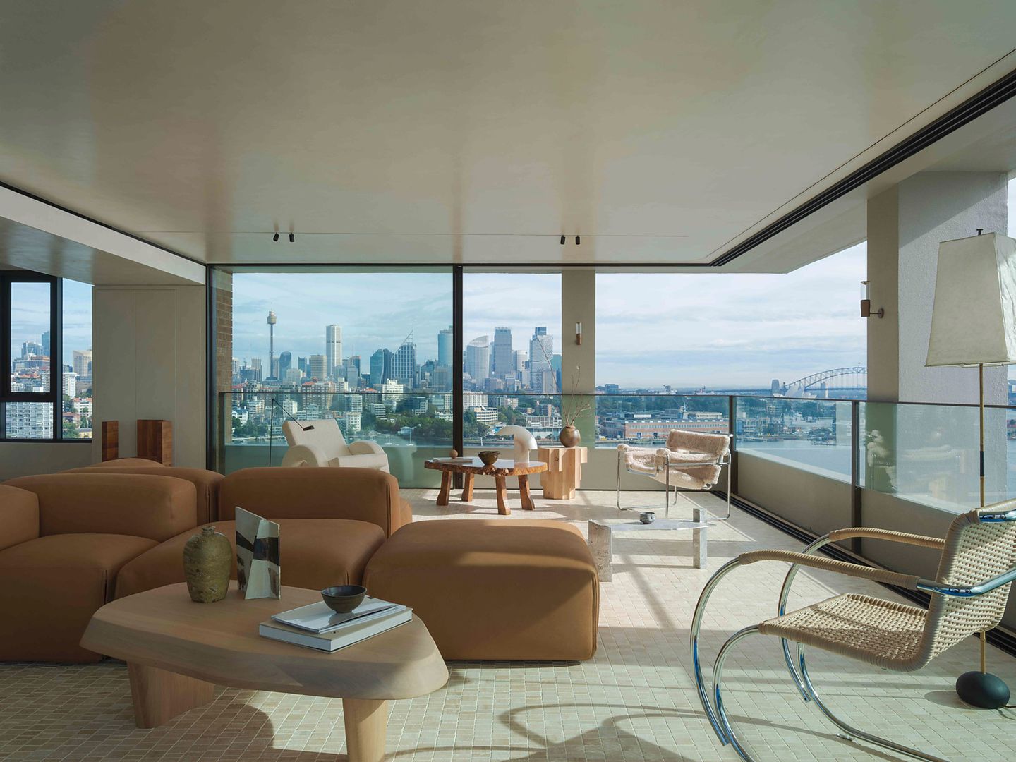 appartement design avec vue sur Sydney