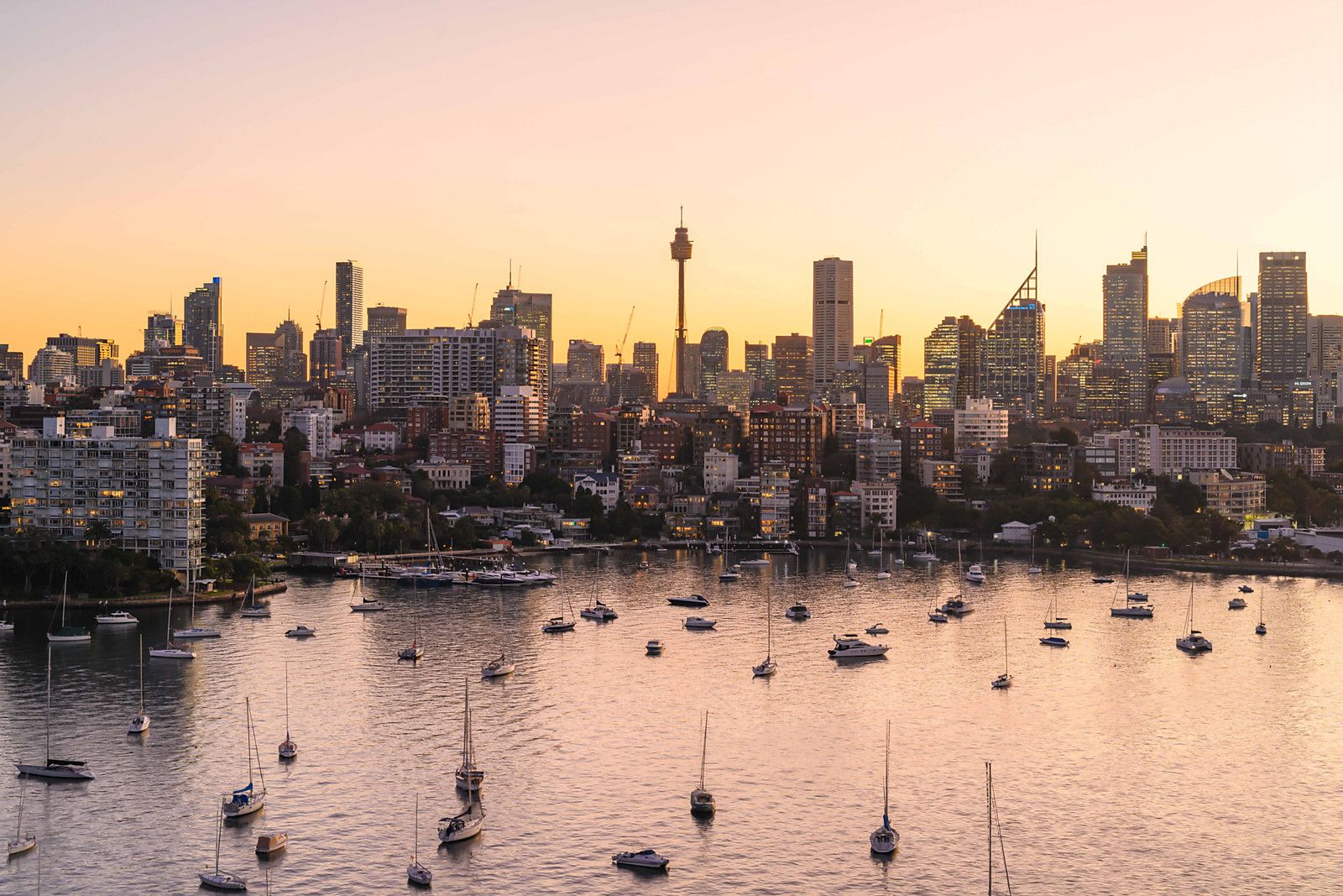 appartement design avec vue sur Sydney