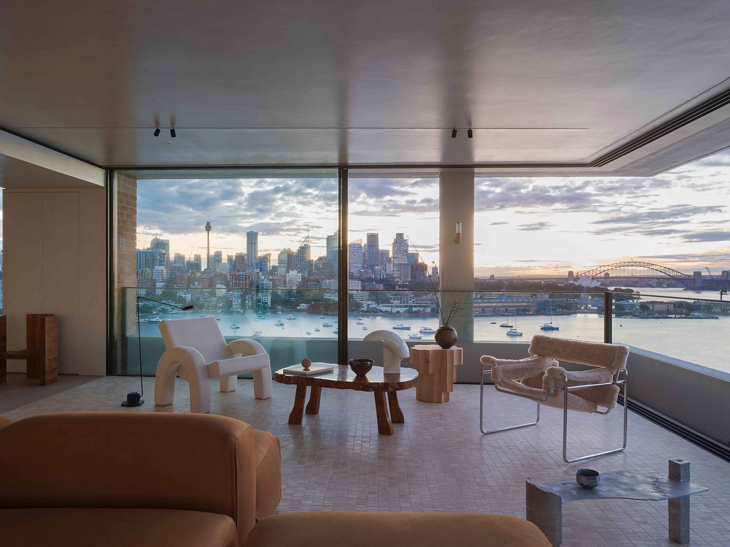 appartement design avec vue sur Sydney