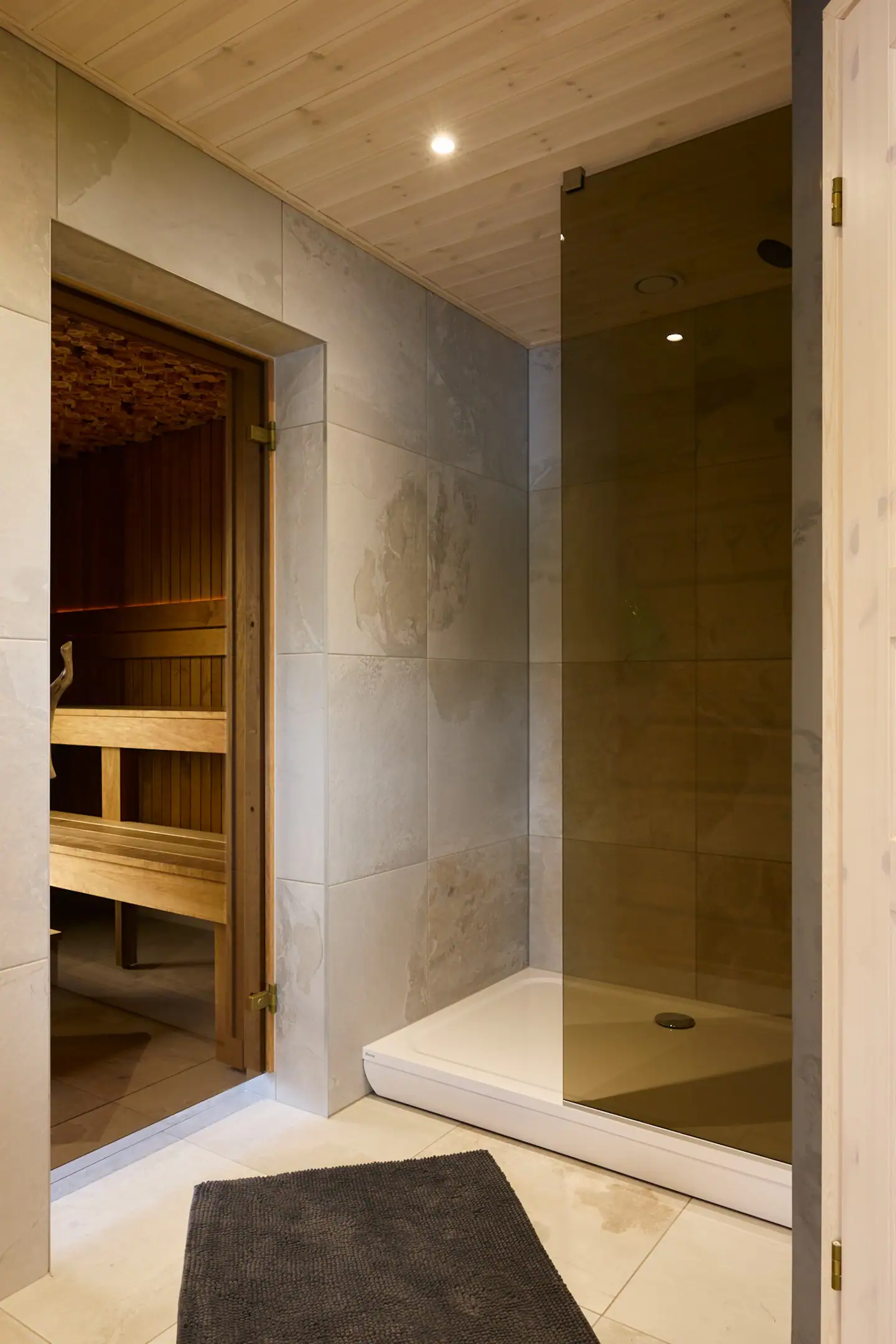 salle de bain avec sauna salle de bain avec sauna