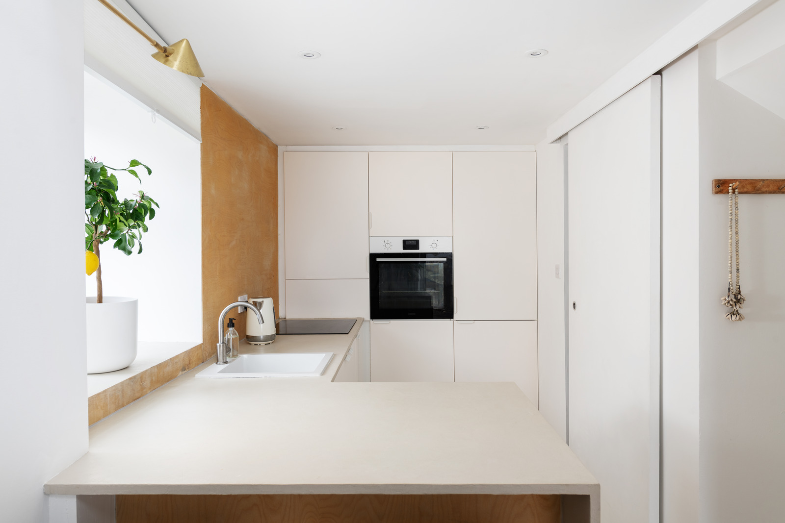 cuisine design blanche