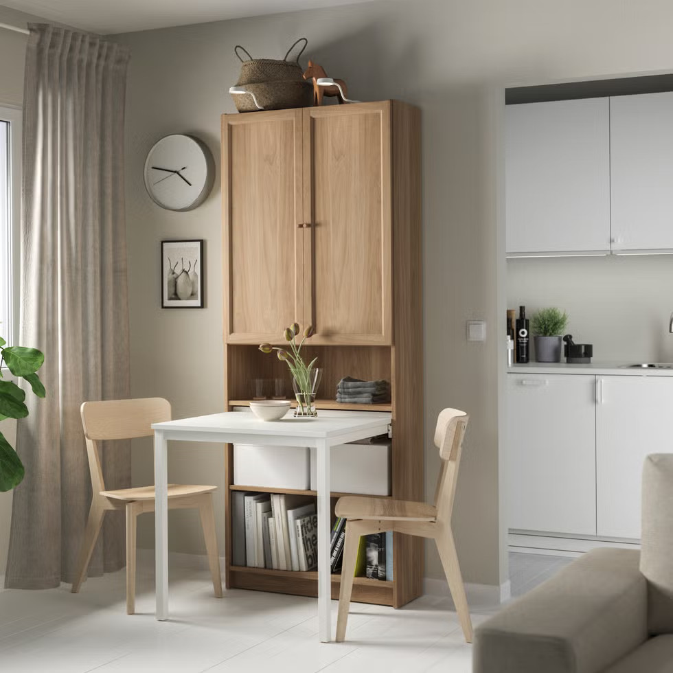 bibliothèque Billy IKEA avec bureau catalogue 2024