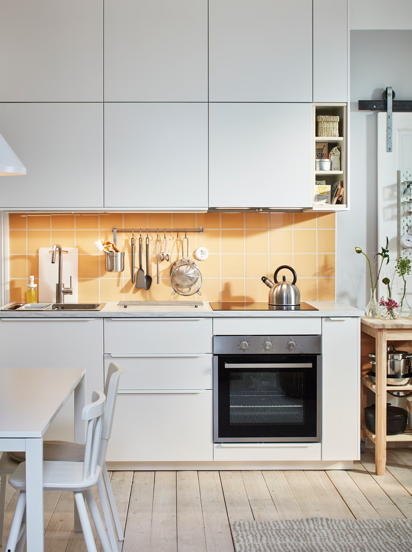 cuisine design blanche