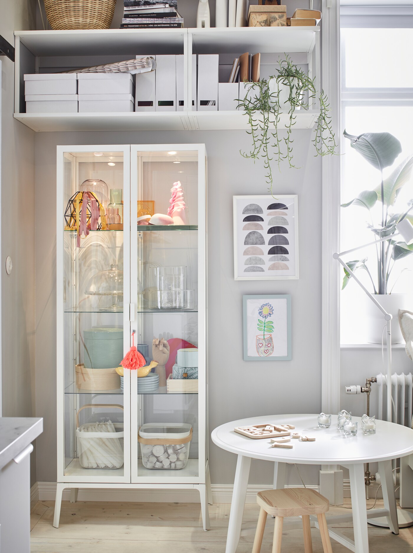 aménagement studio blanc par IKEA
