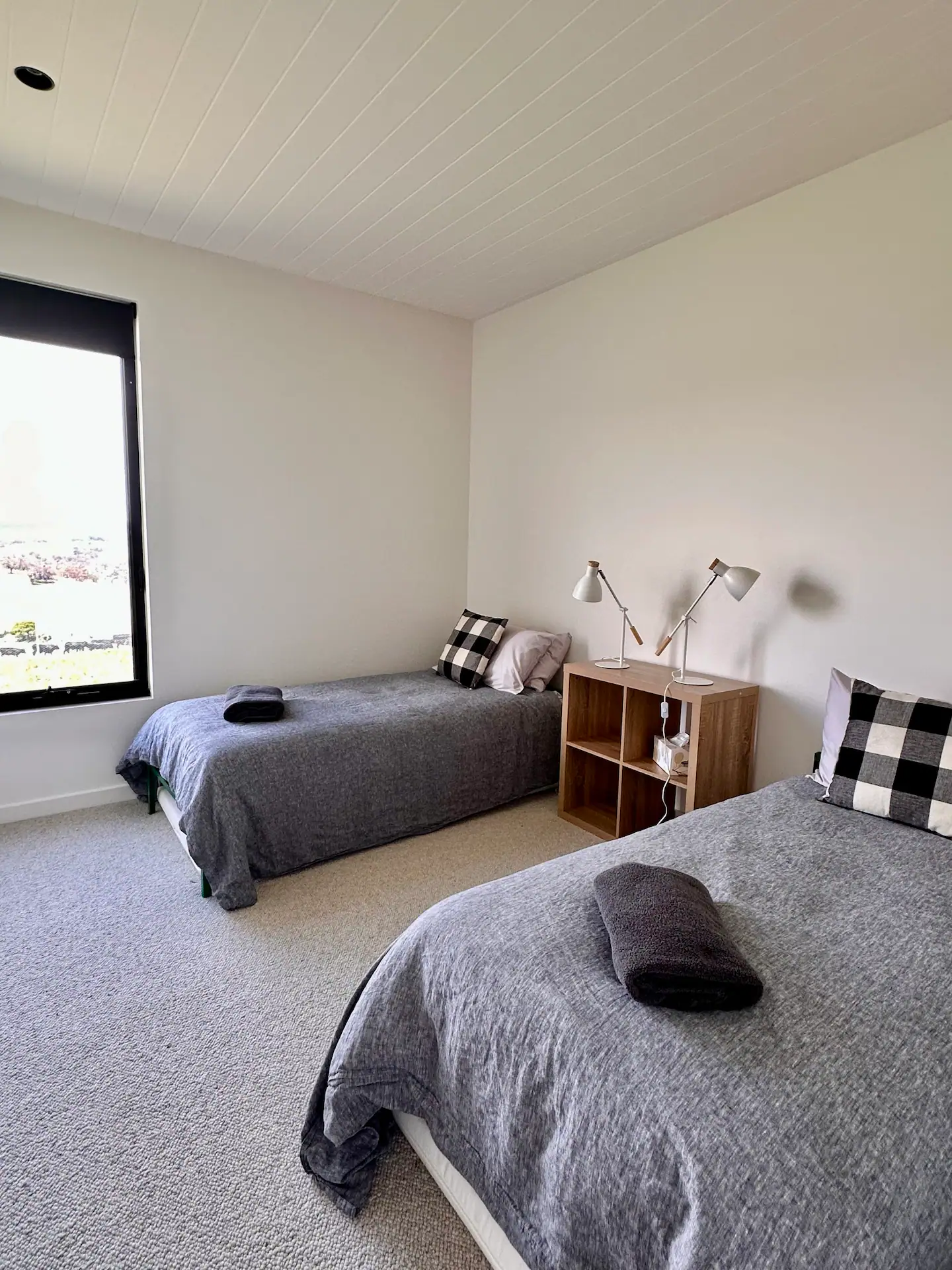 chambre à deux lits