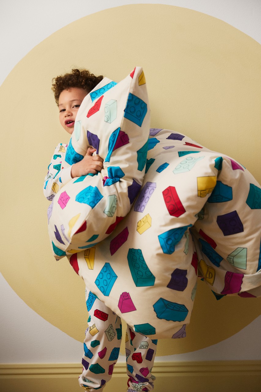 chambre d chambre d'enfant collaboration Lego et H&M Home 2024