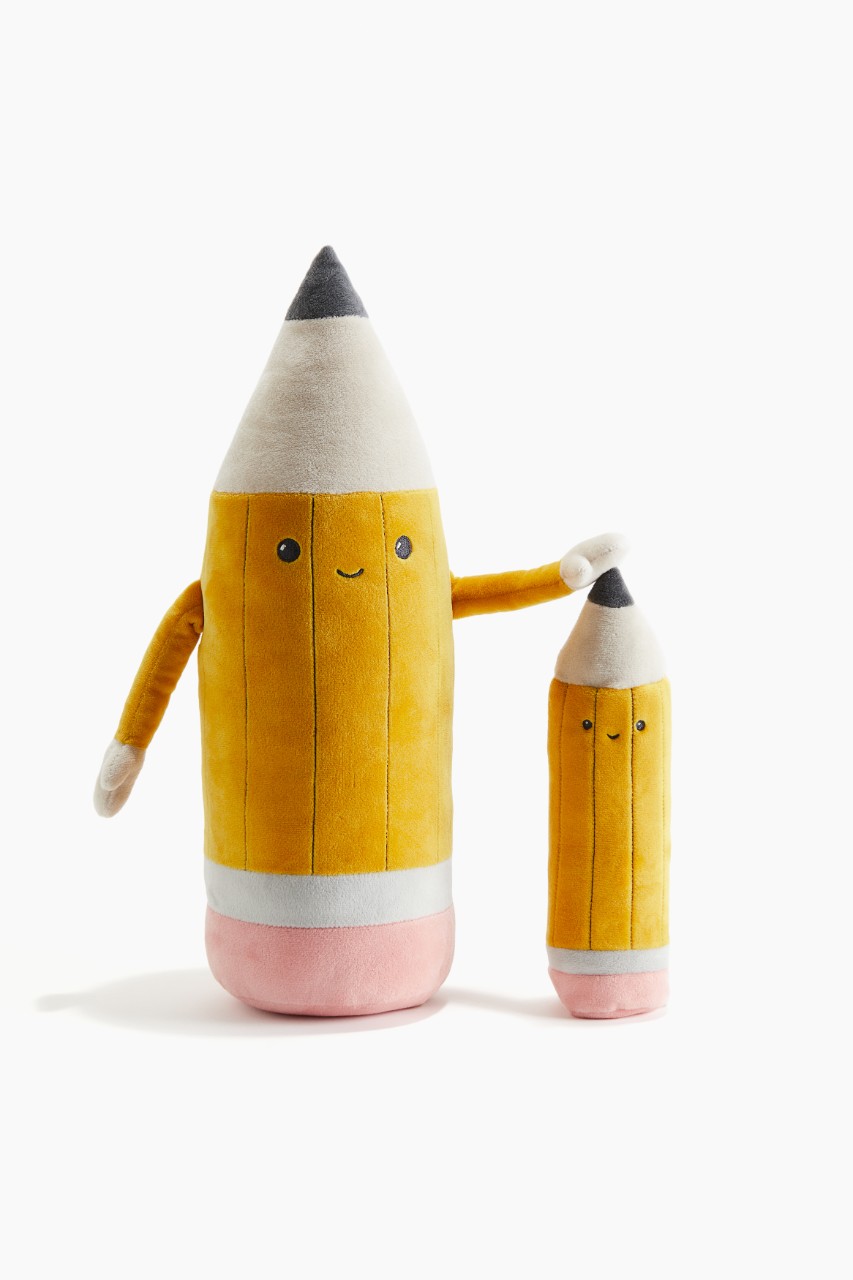 peluche crayon chambre d peluche crayon chambre d'enfant collaboration Lego et H&M Home 2024