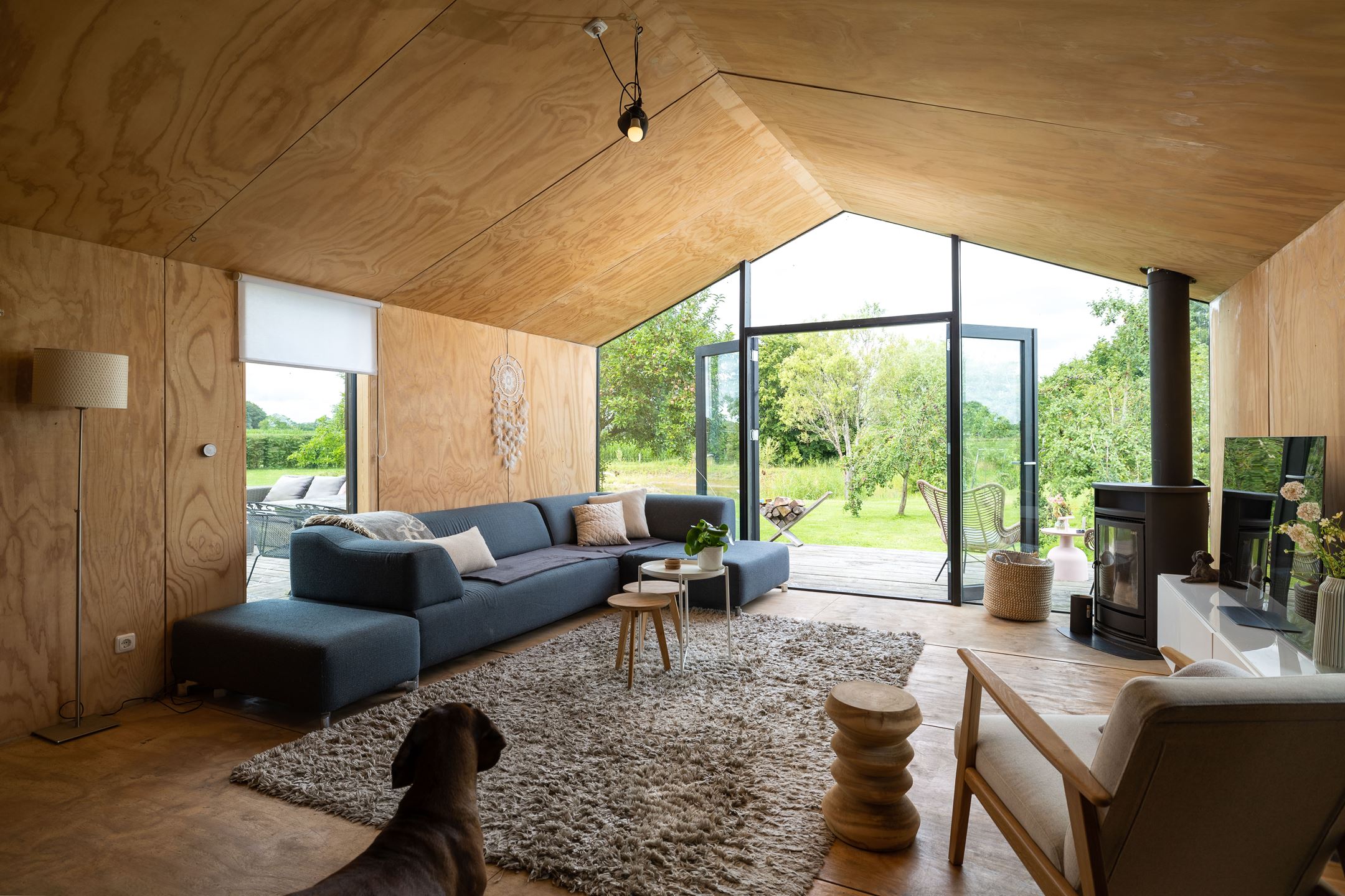 salon pignon vitré maison en bois salon pignon vitré maison en bois