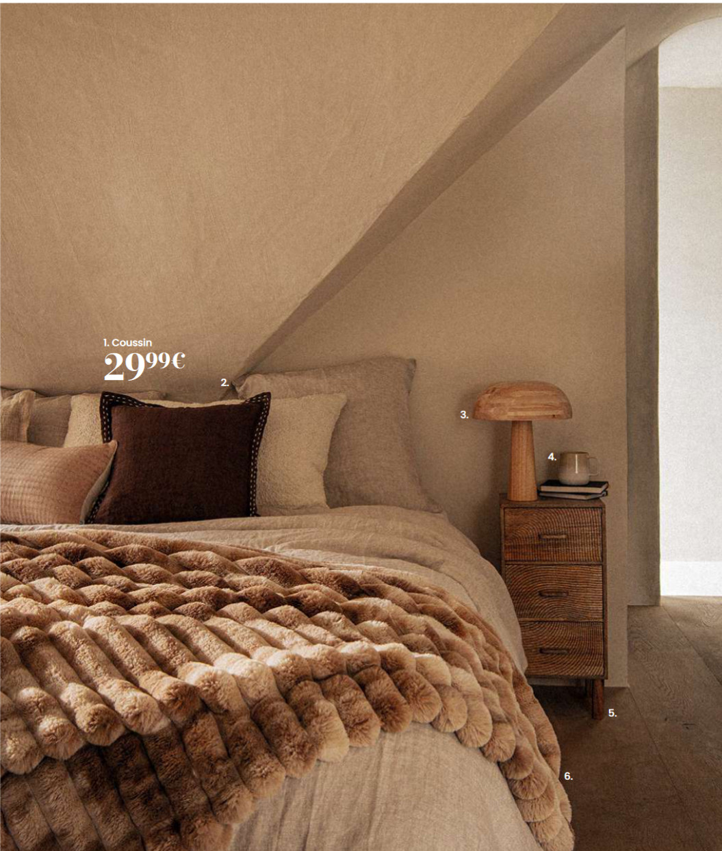 chambre mansardée
