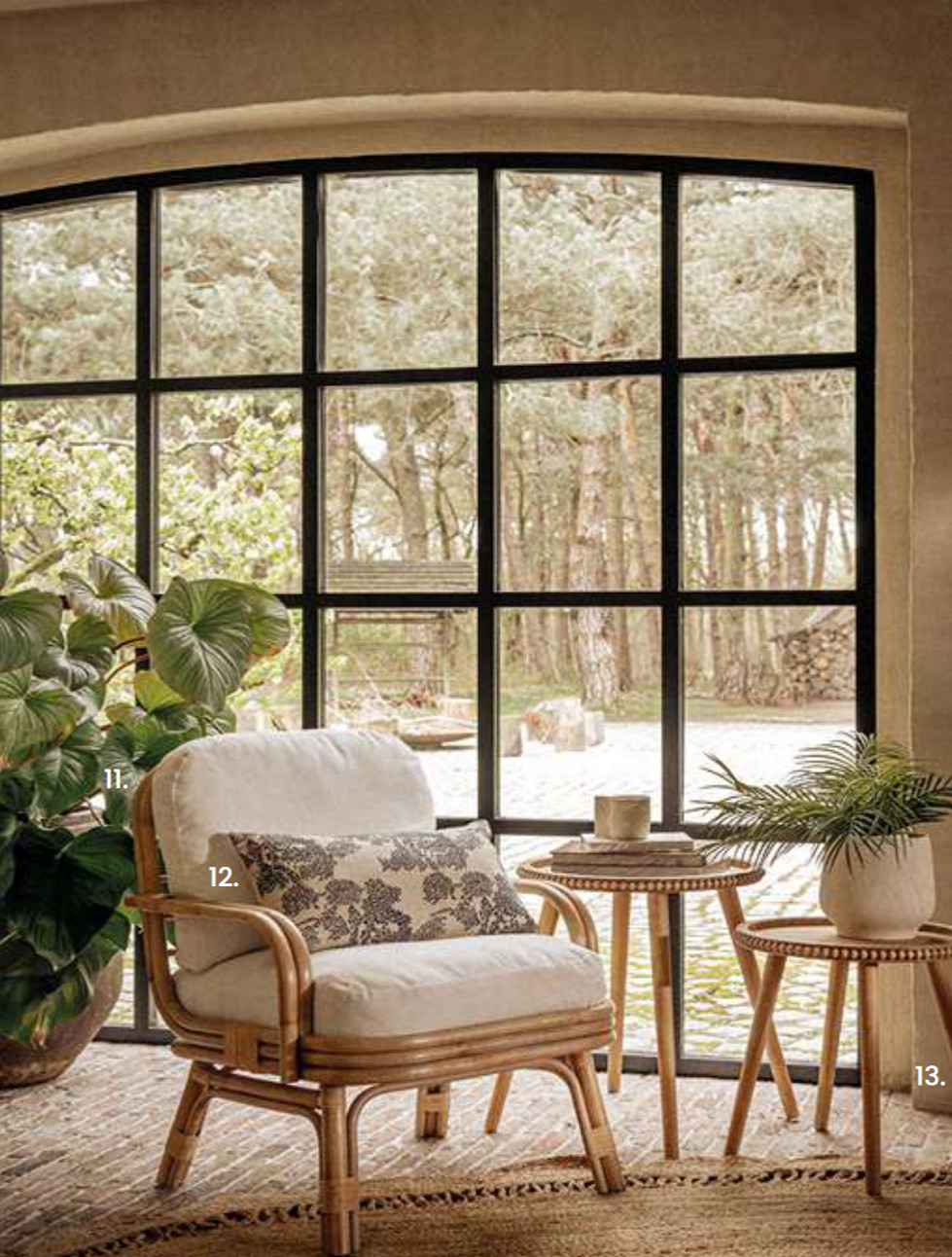 salon rotin Nouveau catalogue Maisons du Monde automne/hiver 2024/2025