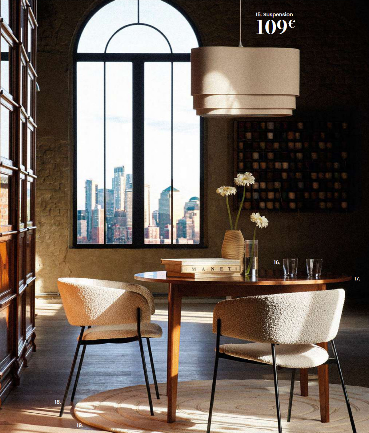 salle à manger loft