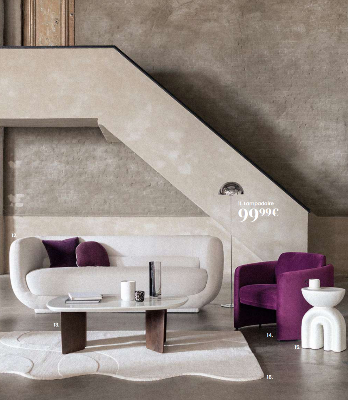 salon décoration design Nouveau catalogue Maisons du Monde automne/hiver 2024/2025