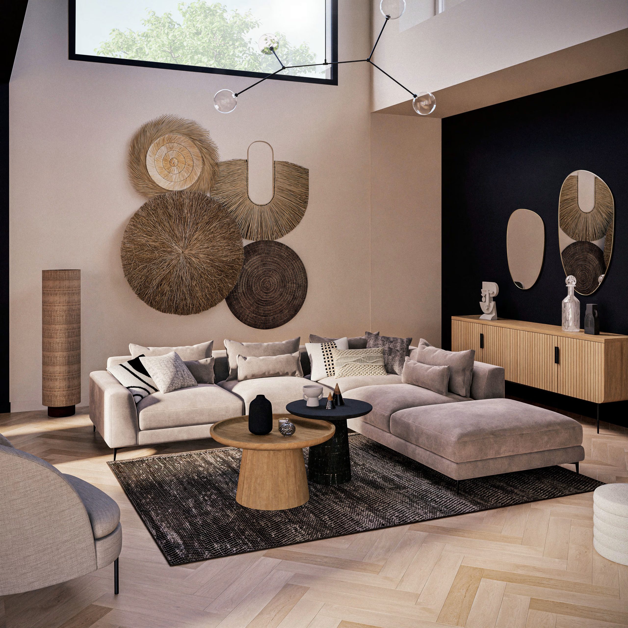 salon décoration naturelle Catalogue Maisons du Monde automne/hiver 2024/2025 salon décoration naturelle Catalogue Maisons du Monde automne/hiver 2024/2025