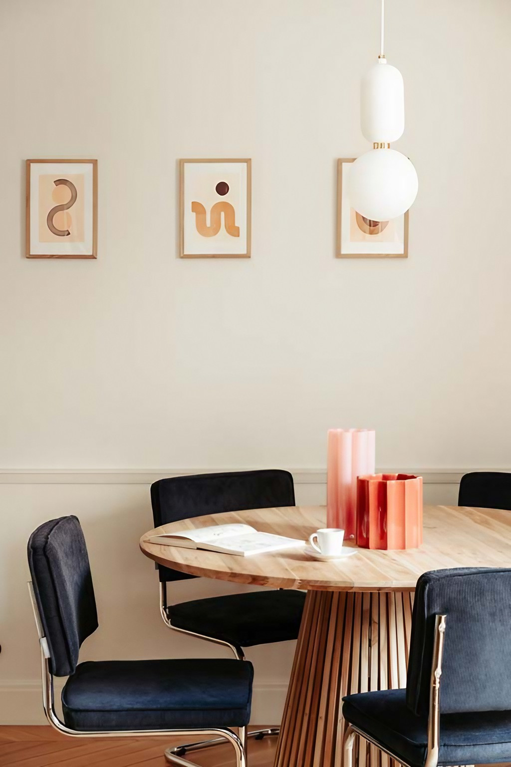salle à manger décoration contemporaine