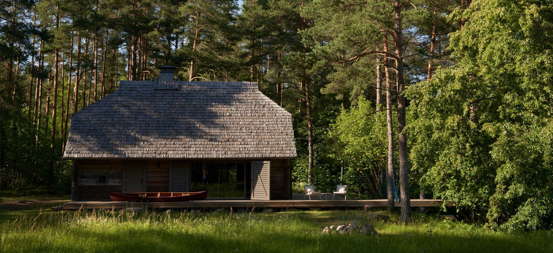 maison en bois Vipp Salaca River Lettonie maison en bois Vipp Salaca River Lettonie