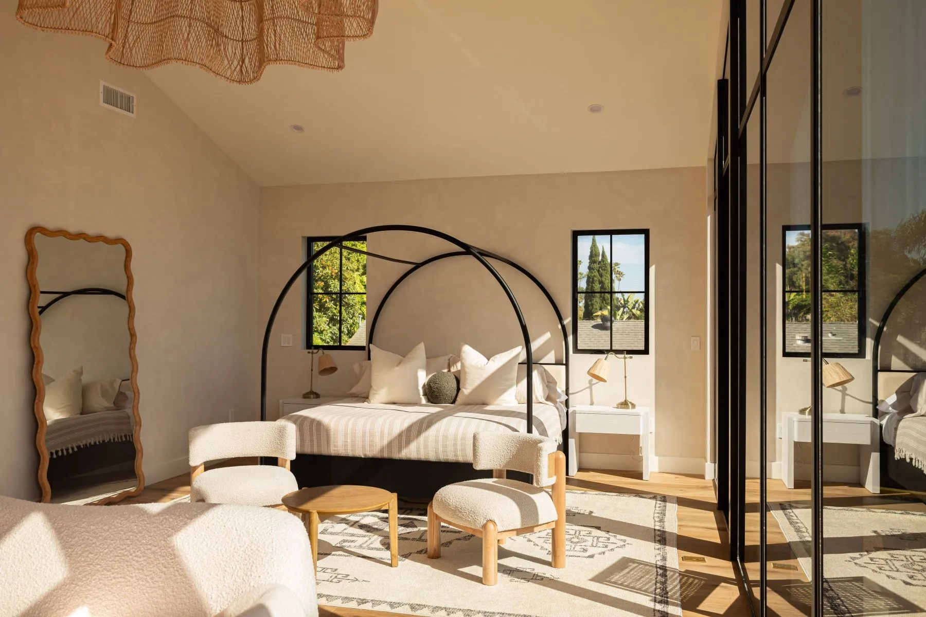 chambre avec baie vitrée maison en bois chambre avec baie vitrée maison en bois