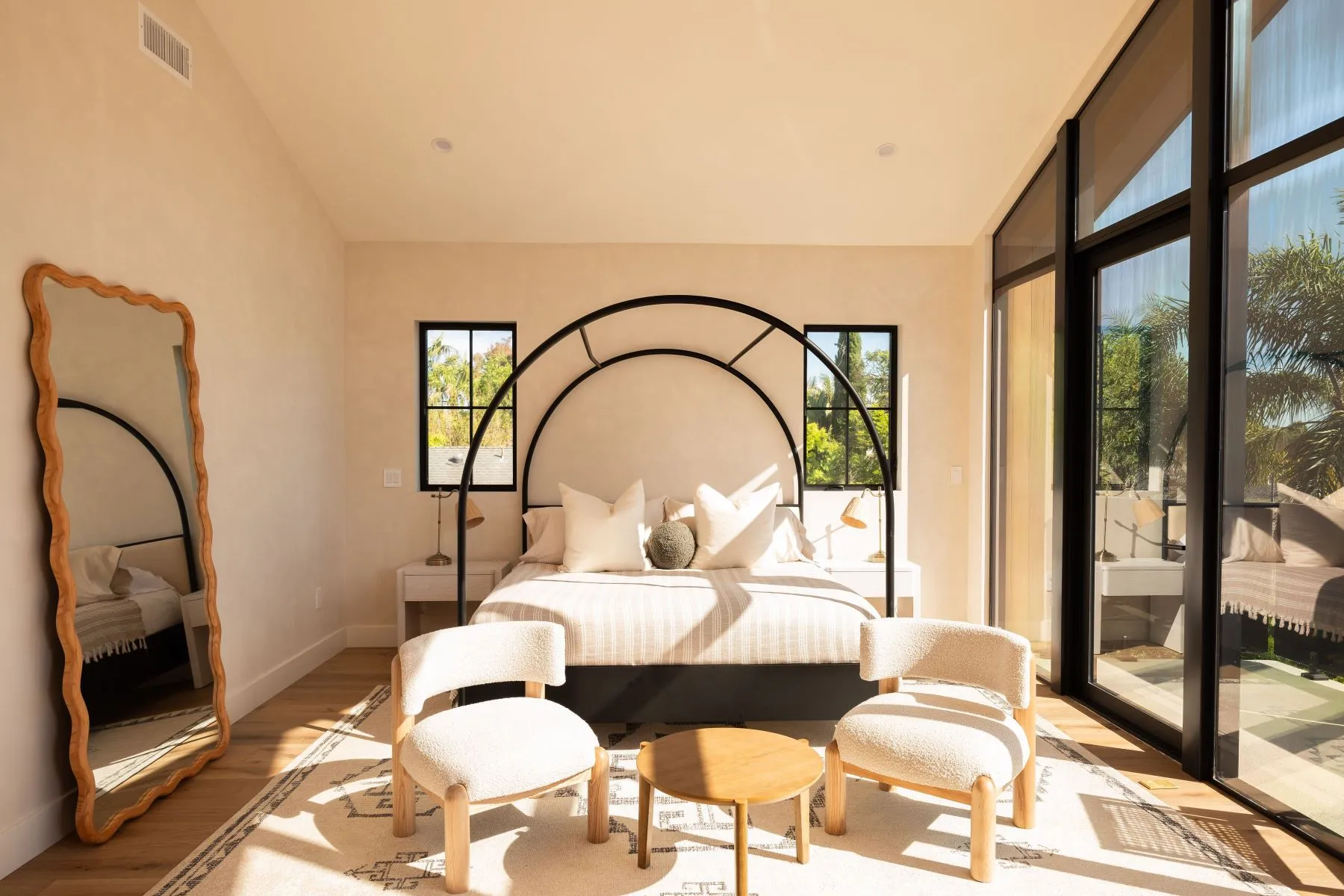 chambre avec baie vitrée maison en bois chambre avec baie vitrée maison en bois