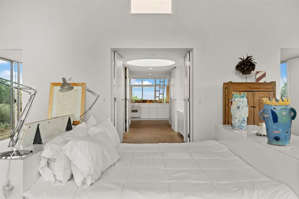 chambre blanche maison architecte