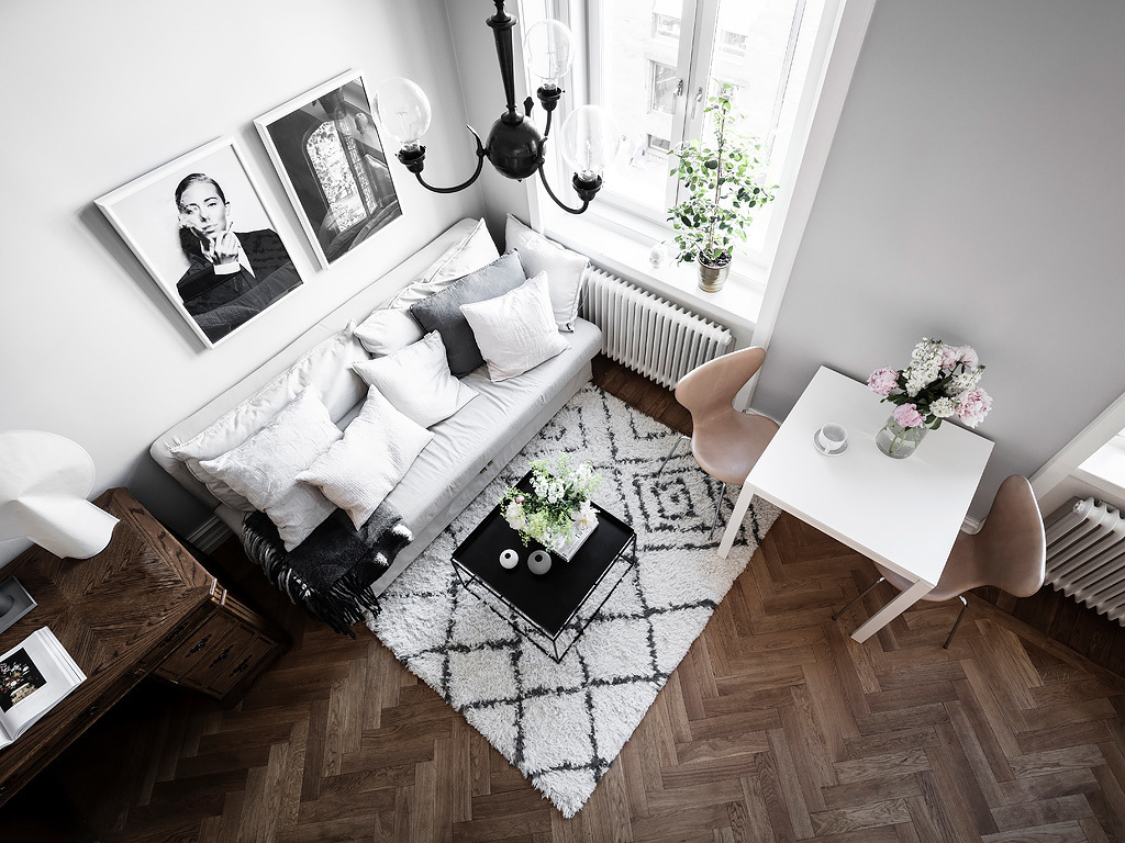 salon décoration scandinave studio 26m2 salon décoration scandinave studio 26m2