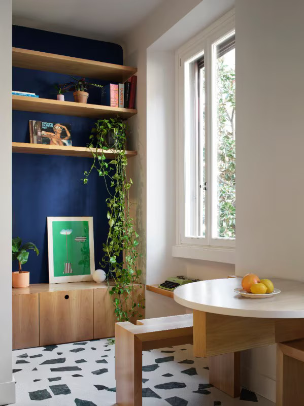espace repas sol terrazzo studio 21m2 espace repas sol terrazzo studio 21m2