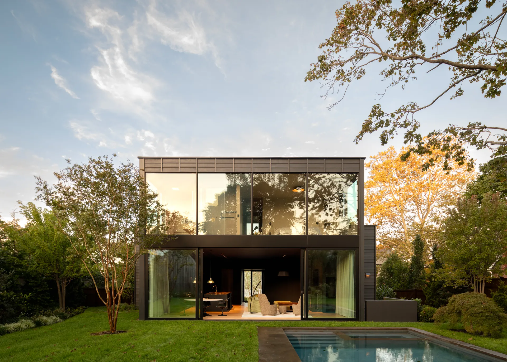 maison contemporaine Hamptons maison contemporaine Hamptons