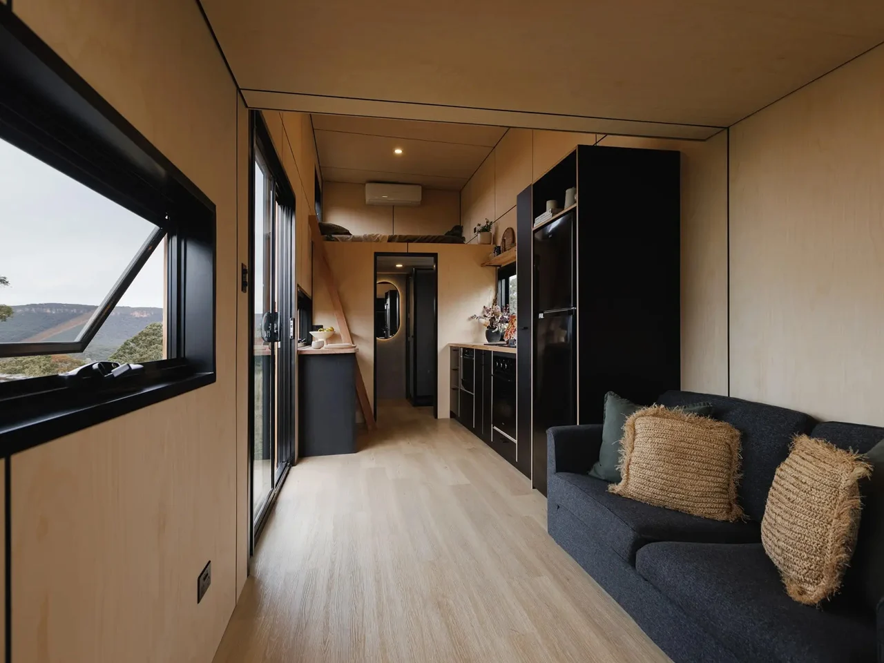 salon et cuisine tiny house 27m2 salon et cuisine tiny house 27m2