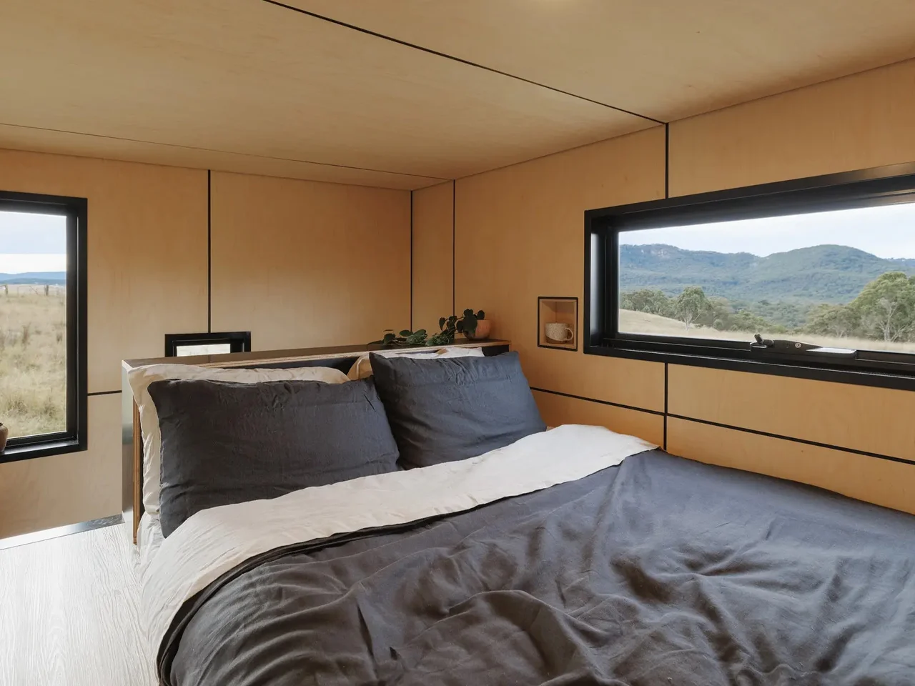 chambre sur mezzanine tiny house 27m2 chambre sur mezzanine tiny house 27m2