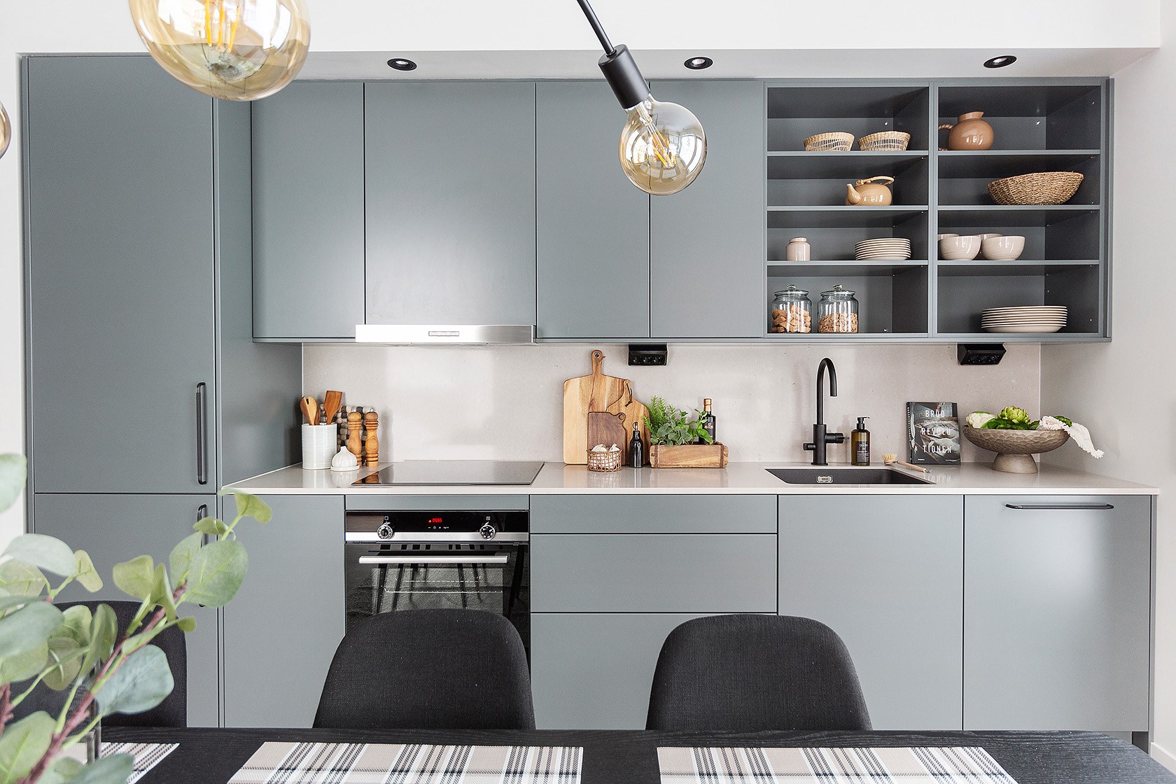 cuisine design grise cuisine design grise