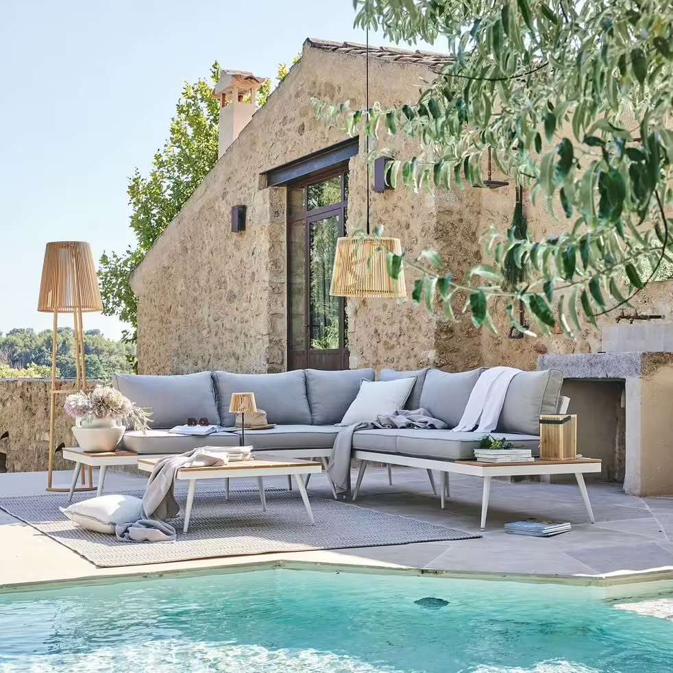 maison en pierres Avignon décorée par Alinea