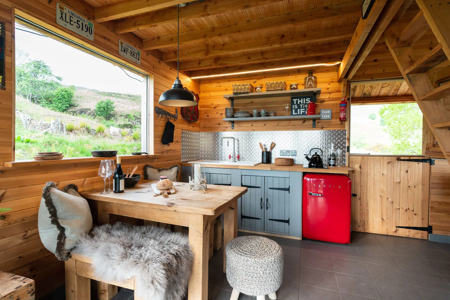 cuisine maison en bois The Bothy Écosse cuisine maison en bois The Bothy Écosse