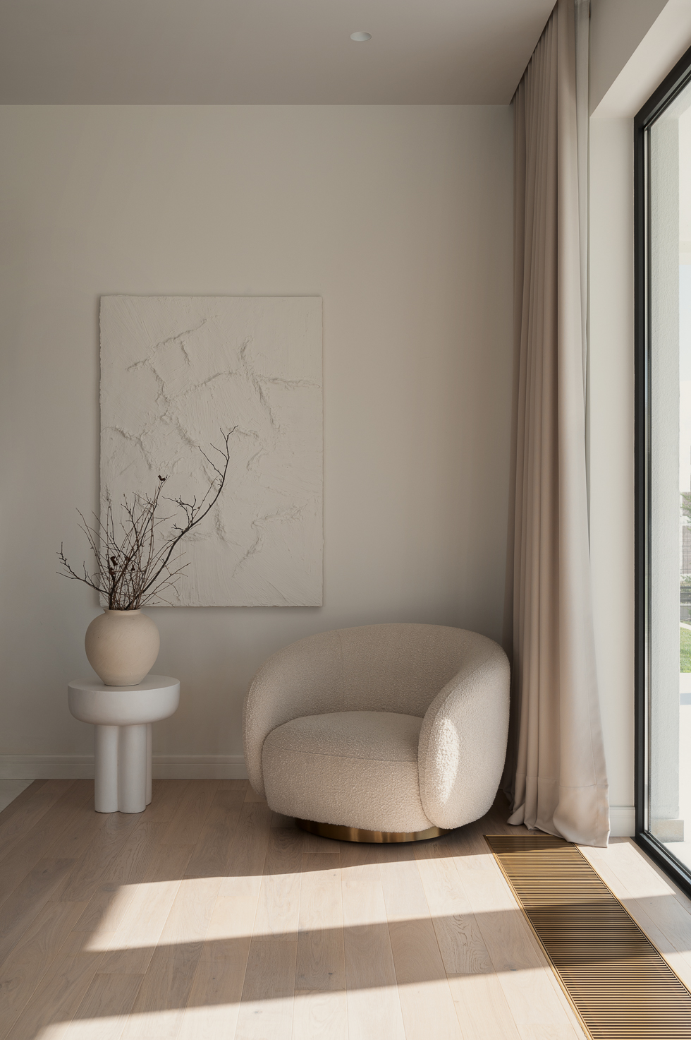 salon design maison contemporaine