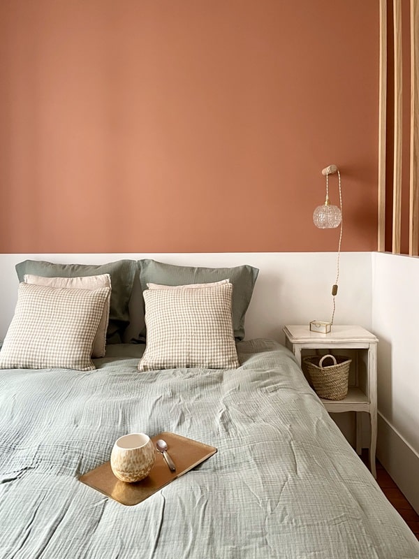 chambre terracotta appartement 44m2 Paris photo Aurélie Deglane – Wonderland Photographie pour Happy Pog chambre terracotta appartement 44m2 Paris photo Aurélie Deglane – Wonderland Photographie pour Happy Pog