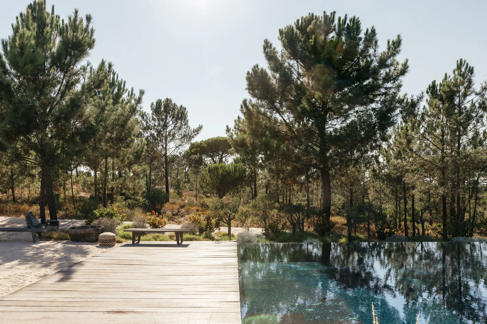 terrasse bois avec piscine à débordement maison architecte terrasse bois avec piscine à débordement maison architecte