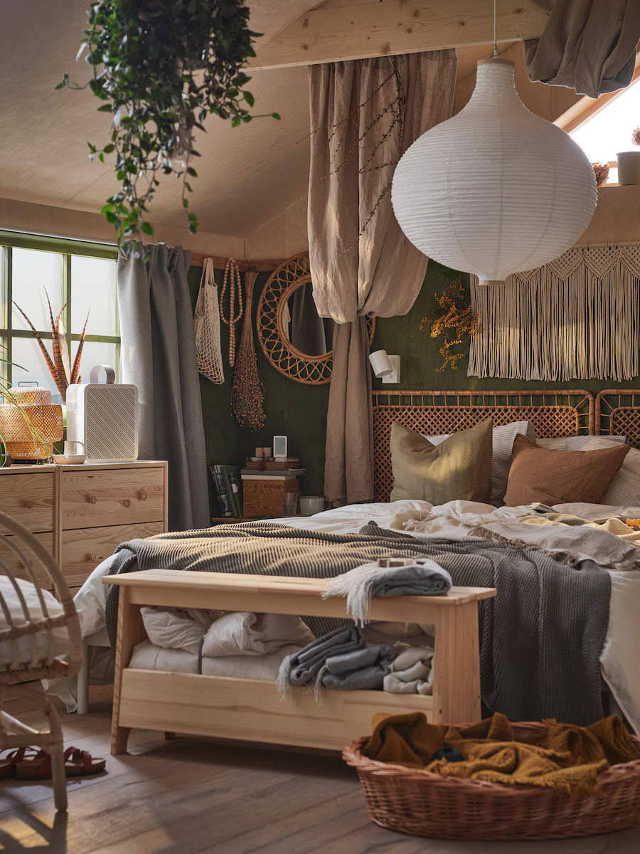chambre IKEA avec banc chambre IKEA avec banc