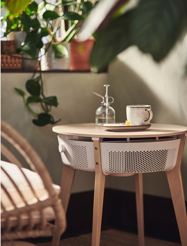 table d'appoint purificateur d'air IKEA