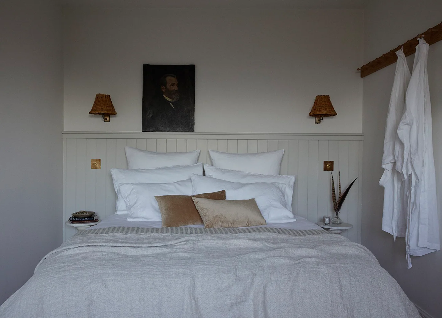 chambre décoration rustique chic maison rénovée
