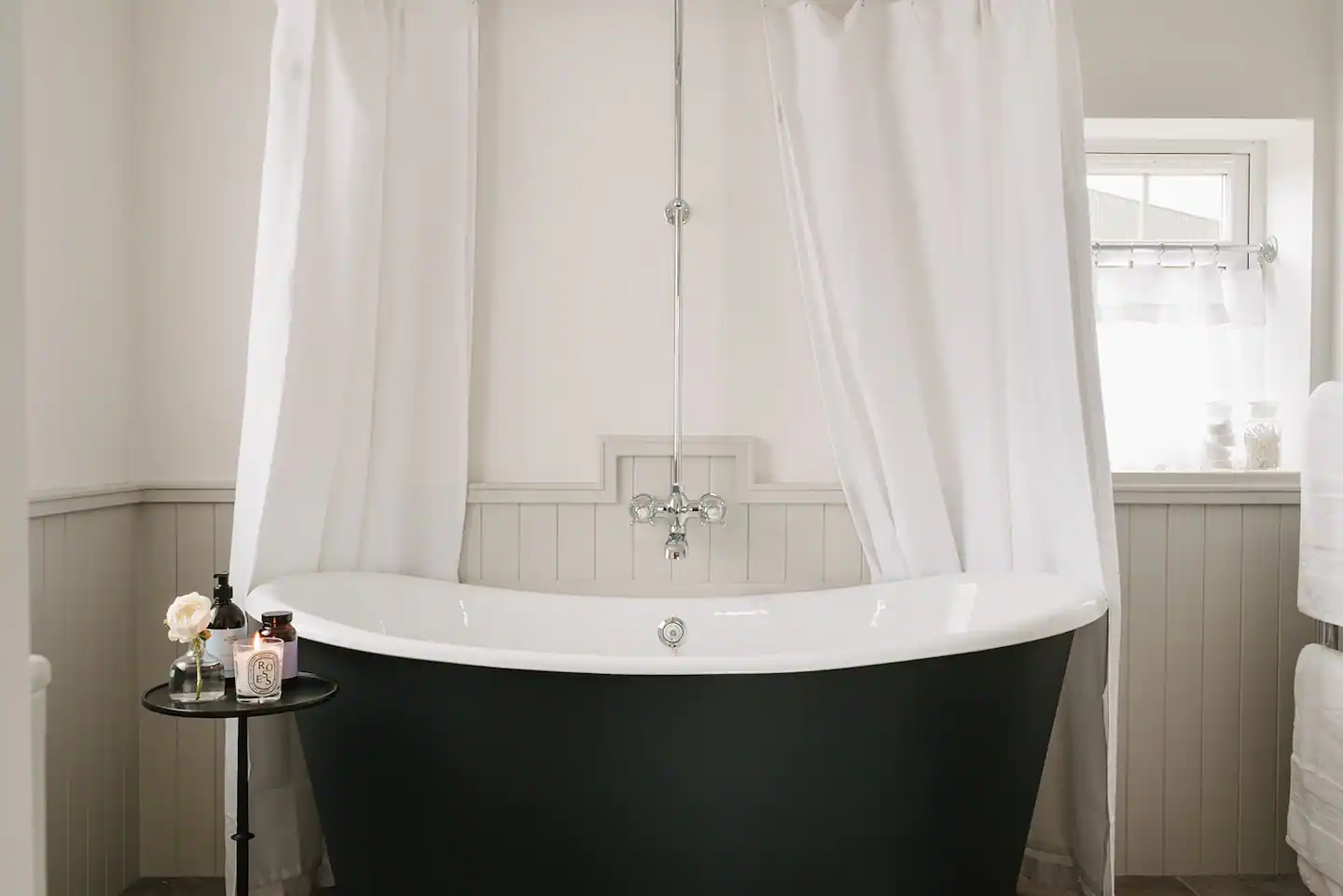salle de bain rétro