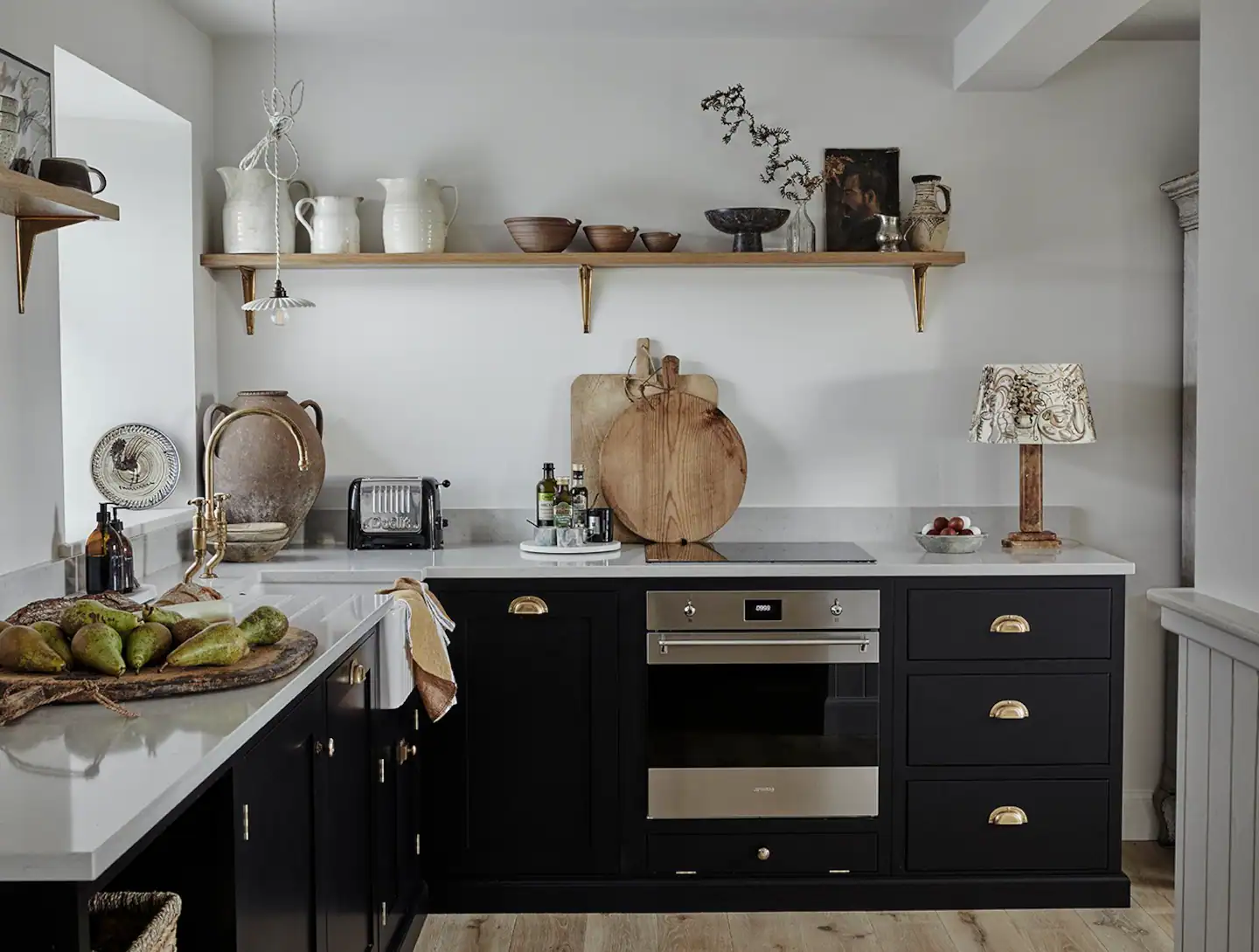 cuisine décoration rustique chic maison rénovée