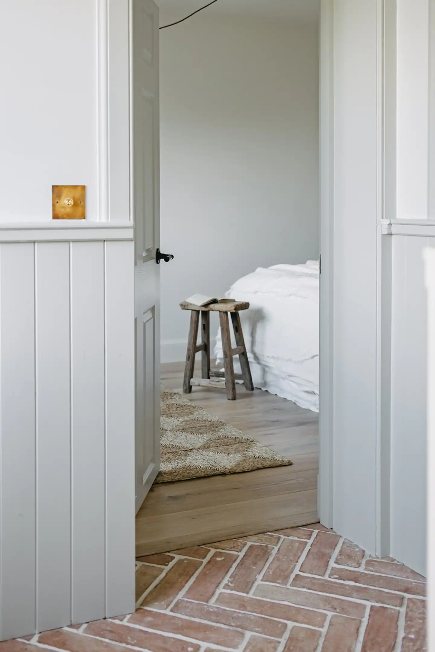 chambre décoration rustique chic maison rénovée