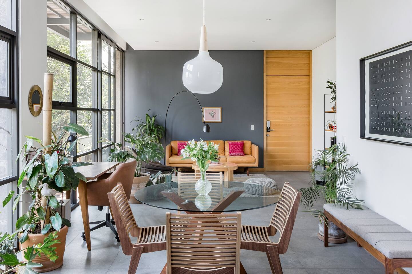 salon décoration contemporaine