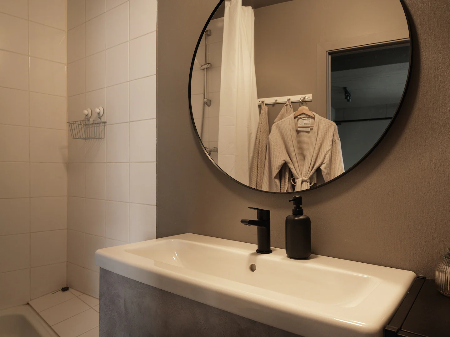salle de bain minamiliste loft
