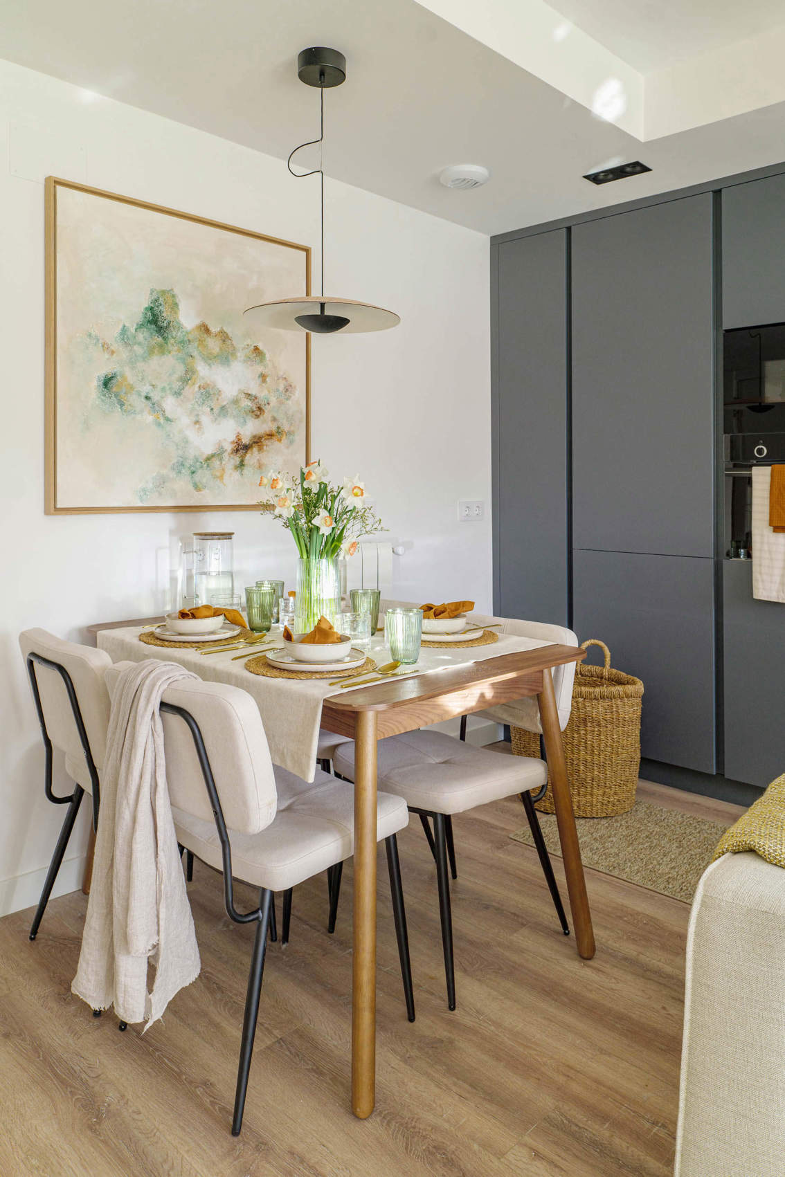 salle à manger deux-pièces 40m2