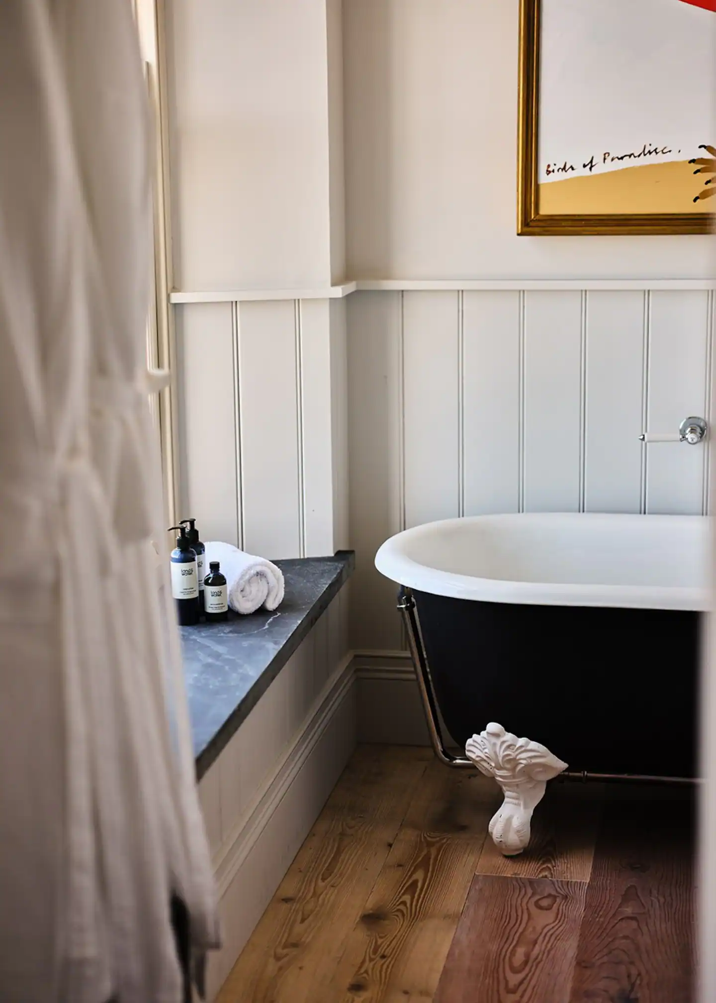salle de bain rétro