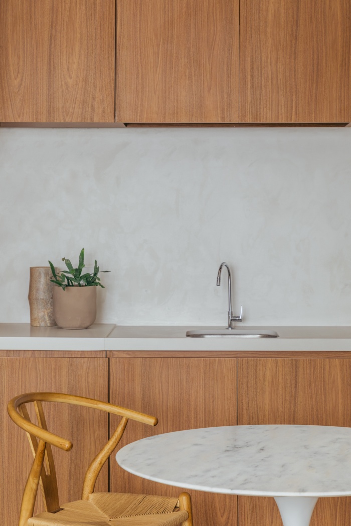 cuisine bois studio 30m2 décoration design