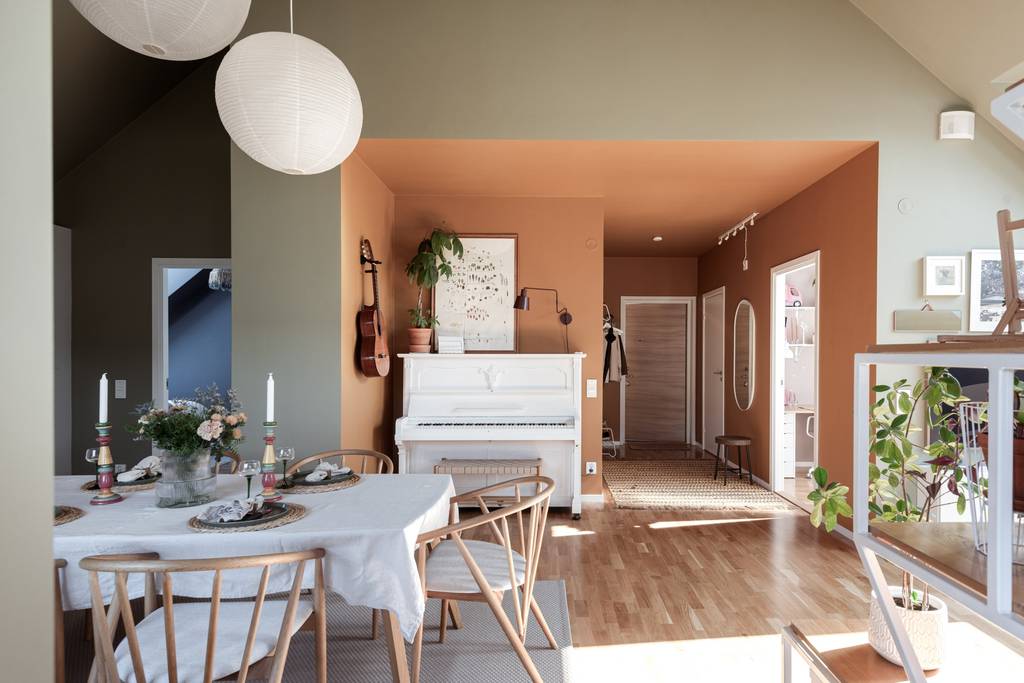 salle à manger appartement moderne de 86m2 décoration scandinave salle à manger appartement moderne de 86m2 décoration scandinave