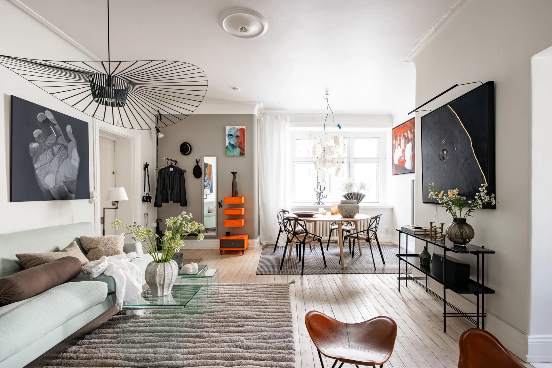 salon et salle à manger décoration contemporaine