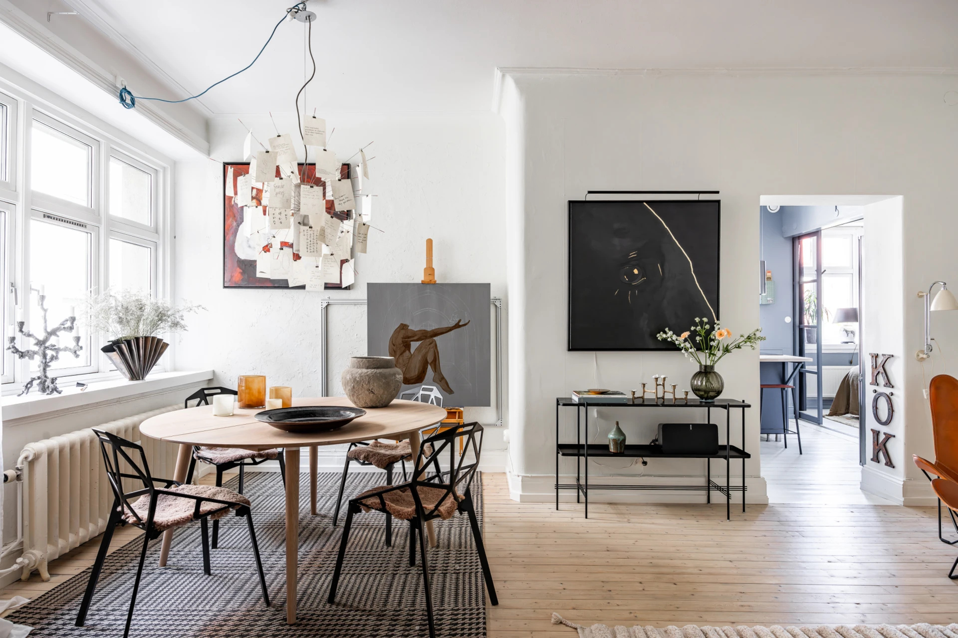 salon et salle à manger décoration contemporaine