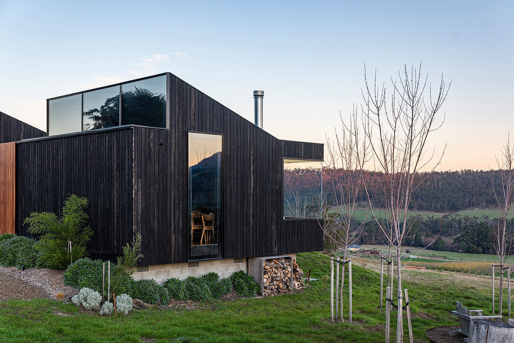 maison contemporaine en bois